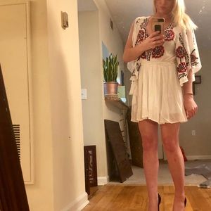 🌺XS NWT a STEAL Free People White Cora Dress XS